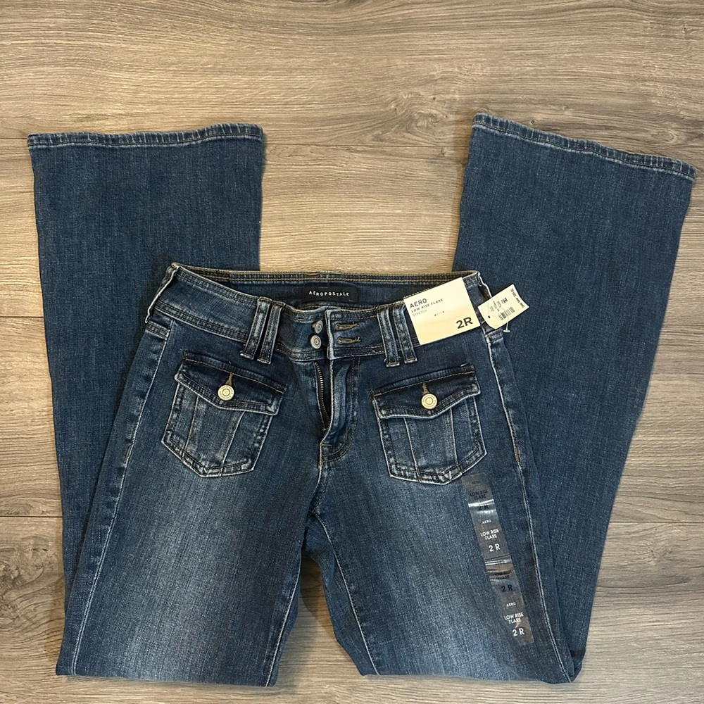 Dark Wash Aeropostale Blue Jeans